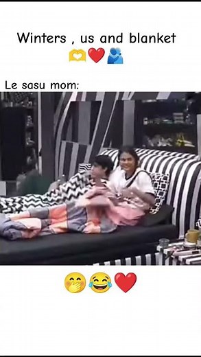 Winter,us & blanket 😂🫶❤#biggboss#biggboss19#priyankachaharchoudhary#farhanabhatt#shortsfeed#fyp