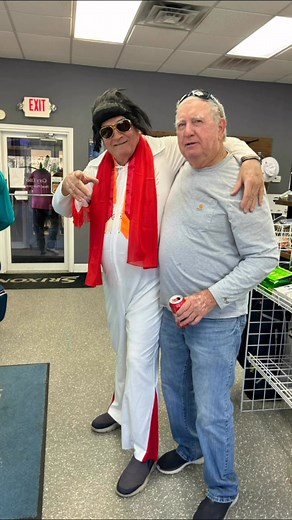 With Elvis (Steve Akers ) | Eddy Reese