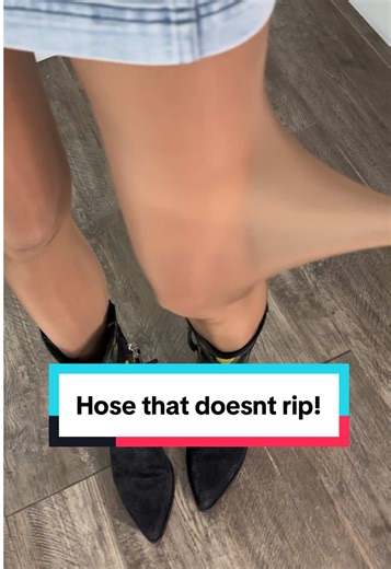 tights that are stylish, durable and comfortable! These high-waist sheer tights combine silky spandex with shimmering nylon for a perfect fit & no one will even know you’re wearing them. Plus they do not rip!! 👀 #tights #pantyhose #invisible #skintone #tiktokshopfashion