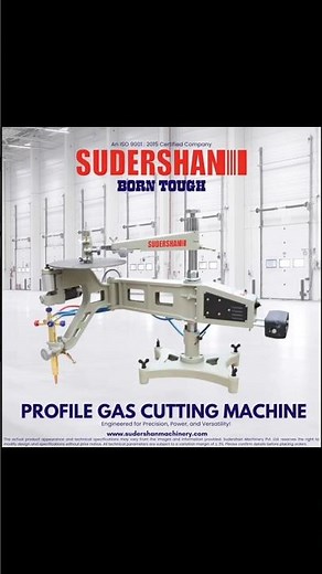 Profile Gas Cutting Machine 💯 Profile Gas Cutter | Metal Cutter #gascutter #metalfabrication #shorts