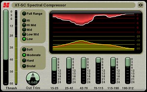XT-SC Spectral Compressor by Harrison - Multi-Band Compressor Plugin LV2