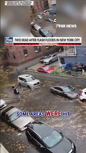 Two dead after floodwaters rip through NYC #foxnews #news #us #fox #nyc #newyork