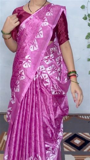 Elegant look👀in pictures look are different perfect saree draping tutorial for beginners#saree#look