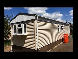External vinyl cladding and double glazing for park homes and static caravans