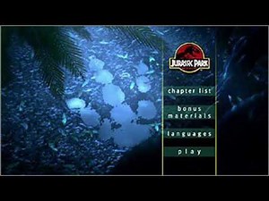 Jurassic Park (1993) DVD Main Menu