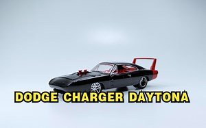 一分钟玩具开盒-M2道奇戴通纳1969 DODGE CHARGER DAYTONA HEMI开盒把玩评测