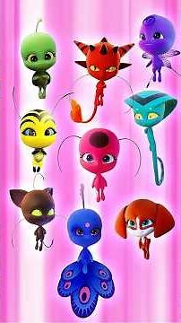 All Kwamis In Miraculous Ladybug! #miraculous