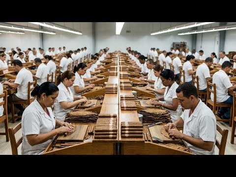 Inside the Cuban Cigar Factory The Complete Hand Rolled Process