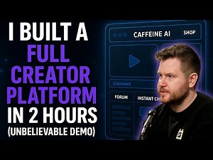 Caffeine AI Just Changed Everything for Creators (Demo + New Update)