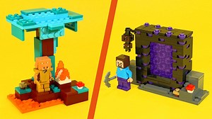 10 FUN LEGO Minecraft Ideas!!
