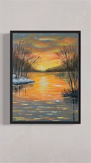 MAY Art on Instagram: "Easy Ideas Painting for Beginners - Credit: Painting Skills"