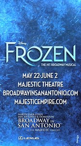 From Arendelle to San Antonio, Disney's FROZEN comes to the Majestic Theatre May 22 - Jun 2. | Majestic & Empire Theatres | Facebook