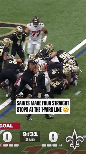 Goal line stands don't get much better than this TBvsNO on FOX/FOX One watch.nfl.com | NFL