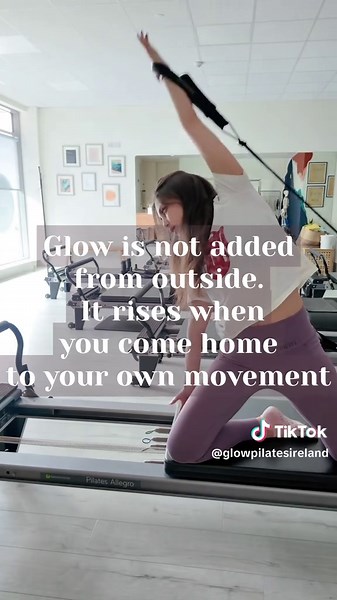 In this rhythm of ease and resilience…your light becomes visible. This is your glow ✨ #reformerpilates #pilatesireland #glowpilatesireland