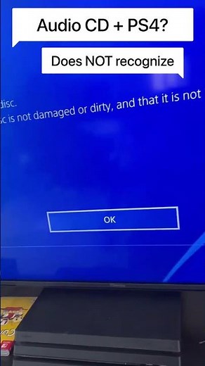 Can you play Audio CDs on a PS4?