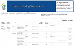 OHSU School of Nursing