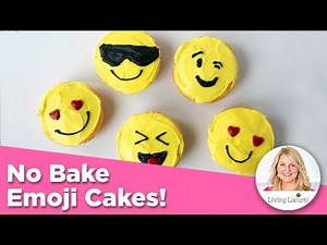 EASY EMOJI CAKES | Fun Food Craft Recipe