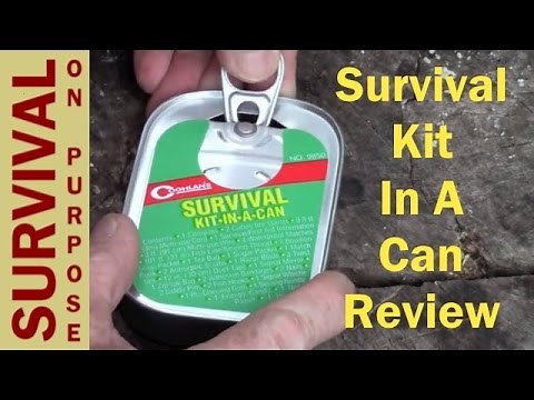 Survival Kit In A Can Review - Survival Gear