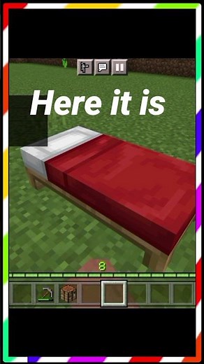 Red bed in 20 seconds | how to make red bed in minecraft | #shorts #minecraft #passwordgaming5