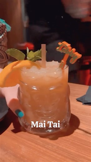 Lost Routes Tiki on Instagram: "Tucked inside the historic Brick Hotel, The Lobby Tiki Bar is a tropical hideaway where vintage Polynesian vibes meet new-age rum culture. The moment you step in, you’re wrapped in bamboo-lined walls, glowing lamps, and the soft hum of island beats. It’s cozy but vibrant - like a secret lounge carved out of a surf dream. The bar anchors the space with sculpted tiki mugs and flaming cocktails, while the patio spills out into the California breeze, perfect for sunse