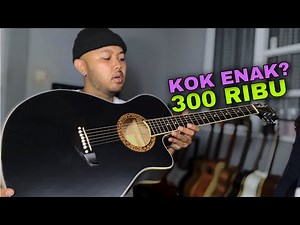 Gitar Akustik Murah 300 Ribu! Kok Bisa Enak? Review UNBRND A-50 Black