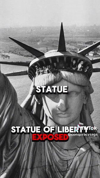 The Statue of Liberty is darker than you think. #conspiracy #mystery #conspiracytherory #christiantiktok