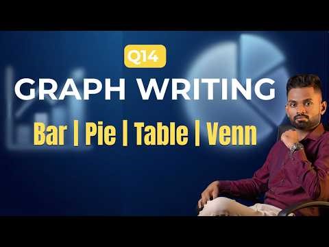 O/L English Q14 Graph Writing 🔥 | Bar, Pie, Table & Venn Diagram ලියන හරිම ක්‍රමය