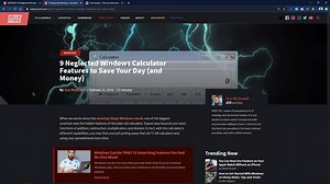 Windows Calculator goes way beyond your basic functions of addition, subtraction, multiplication, and division. In fact, with the calculator’s different capabilities, you may find yourself putting away that old TI-68 calculator and using your spreadsheets less often. #techtips #techtipstuesday #technology #math | MUO