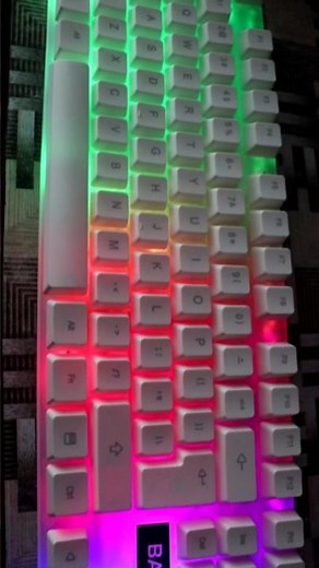 How to Turn On LED Light on Gaming Keyboard || Keyboard Color Change || Bajeal T350