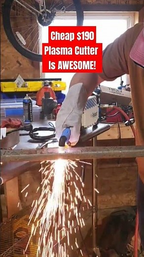 This Reboot Plasma Cutter Works Great! 👍💪 #mallard5farmhouse #plasmacuttingmachine