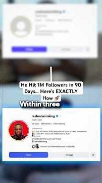 This “Simple Trick” Took Him From 0 to 1M Followers FAST 📈#contentcreator #entrepreneur #marketing