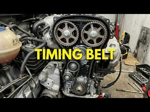 How a Timing Belt Works (For Beginners)