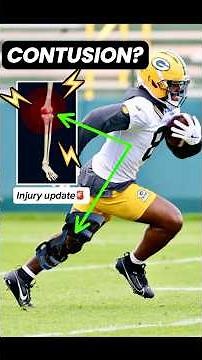 Josh Jacobs knee contusion deep dive + the data | Doctor explains #packers #fantasyfootball #science