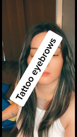 Shaving My Brows and Using Eyebrow Tattoo Sticker