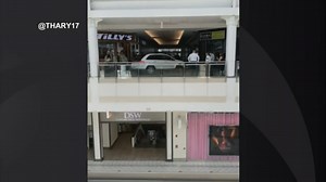 Cameras capture 'confused' woman driving SUV into mall, parking on second level