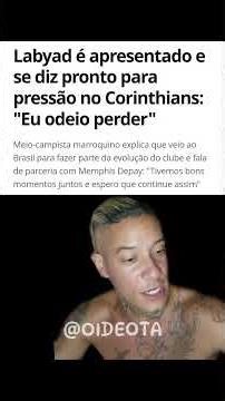 Labyad Zakaria is officially presented at Corinthians. "I hate to lose." #VAICORINTHIANS #CORINTH...