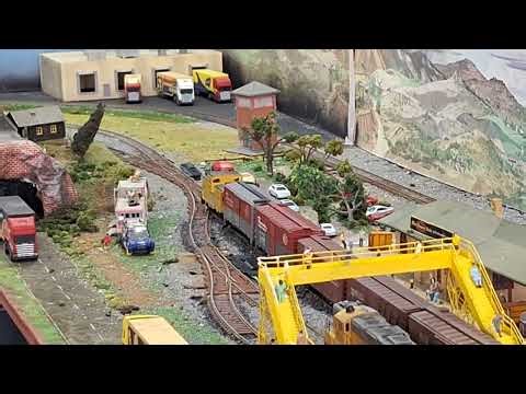 Union pacific HO scale model railroad