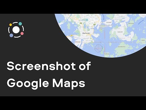 How to take a screenshot of Google Maps | screen recording (Tutorial 2021)