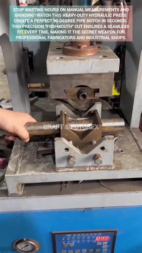 The ultimate pipe notching hack. #ytshorts