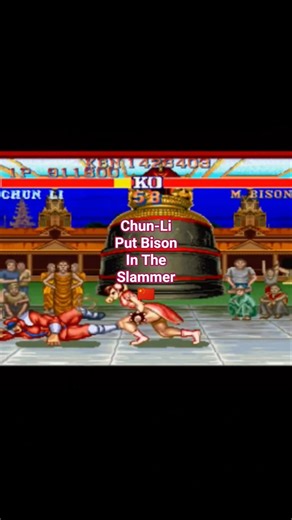 Chun-Li 🇨🇳 of Interpol destroyed the Shadow Law crime syndicate when she put Bison in the slammer