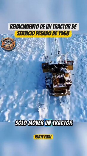 Part 3 - Rebirth of a 1968 a Heavy-Duty-Tractor | From Rused Wreck to Living Legend ✅️🔧 #construction #tractor #excavator #restoring #fixing #fblifestyle | Maquinaria pesada carbonera