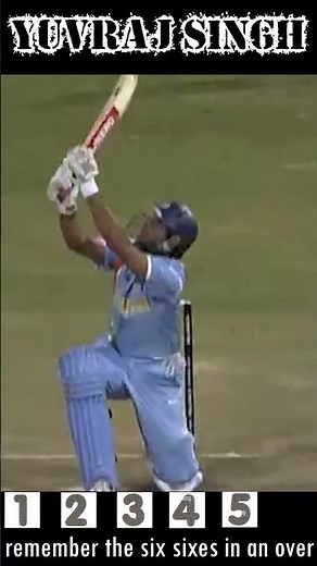 Once again! remember Yuvraj Singh's six sixes in an over