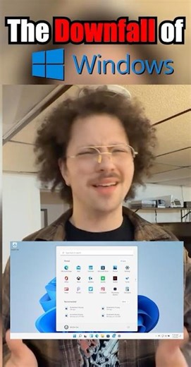 Windows just keeps getting worse 👎🏽 #windows #microsoft #linux