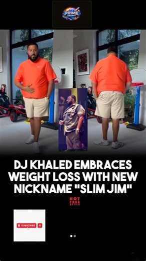 Slim Jim loading… 🚀 DJ Khaled’s weight loss era is HERE! 🔥 #DJKhaled #WeightLoss #Motivation