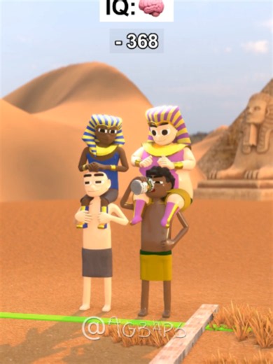 How Different IQ Egyptians Win A Race #naijaanimation #Gbaps | egypt