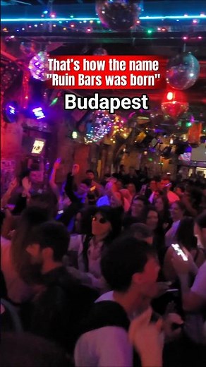 BUDAPEST Nightlife at Szimpla Kert 🍸 | Iconic Ruin Bar Experience
