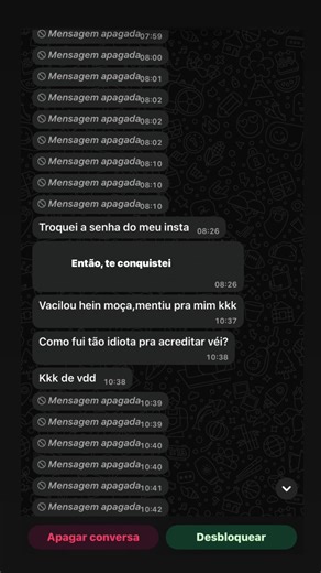 antes q eu levo “heter” por isso eu vou explicar o pq fiz issoKKKK, ele simplesmente parou de falar cmg por causa de uma guria, ainda me culpou por ter me escolhido invés de ter escolhido ela, ai ela falou um monte pra ele e ele veio me falando um monte de merd4, falar do meu corpo e zoar do meu irmão q morreu e do meu avô q tbm morreu (inclusive eu ainda sofro pelo luto, msm q meu irmão morreu ja faz 1 ano e meu avô 3 anos) eu deixei isso passar, mas ele ainda vinha no meu pv falar merda, ele f