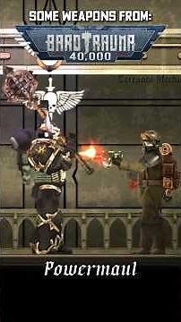 Barotrauma 40K Weapons #barotrauma