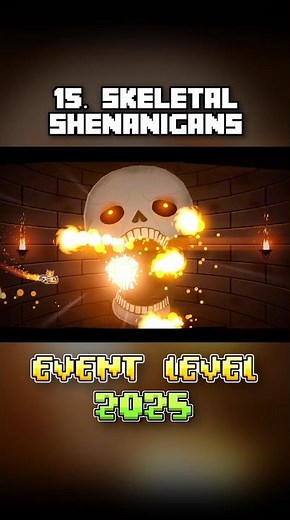 All Event Levels of 2025 [12 Levels] | Geometry Dash 2.2 #shorts