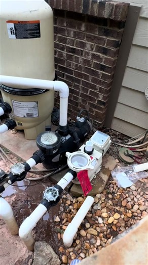 Installing Pentair Pump #swimmingpool #pentair #pooltok #repair #poolcleaning #summer #poolside #swimm #fyppppppppppppppppppppppp #